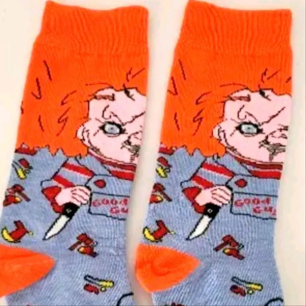 New unisex  CHUCKY Child's Play movie novelty halloween soc…